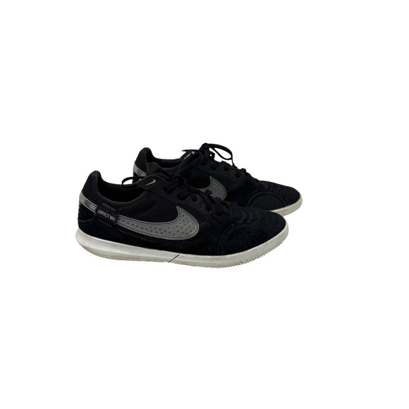 Nike StreetGato GS Black OREO Indoor Turf Soccer Shoes Sz 2.5 Y DH7723 010 RARE - Picture 1 of 5